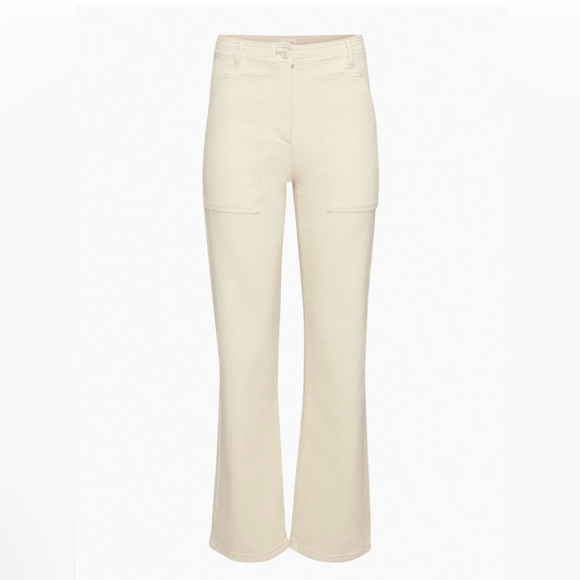 ISO: ❤️ Aritzia Wilfred Free Modern Utility Pant Light Birch size 0 / XS - Picture 1 of 3